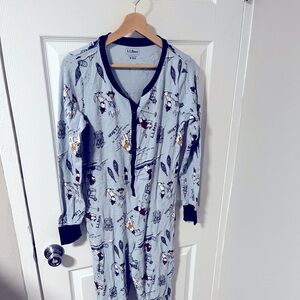 Women’s one piece pajamas size medium